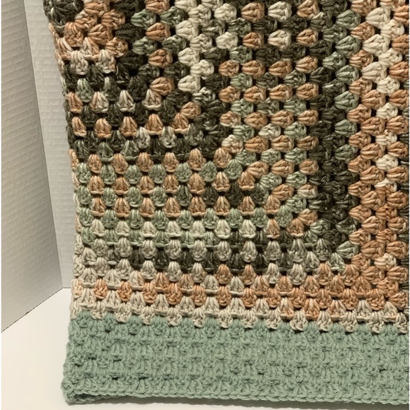 Bassinet, Stroller, Car, Lap, Crib Blanket Handmade Crocheted NEW - Picture 8 of 13